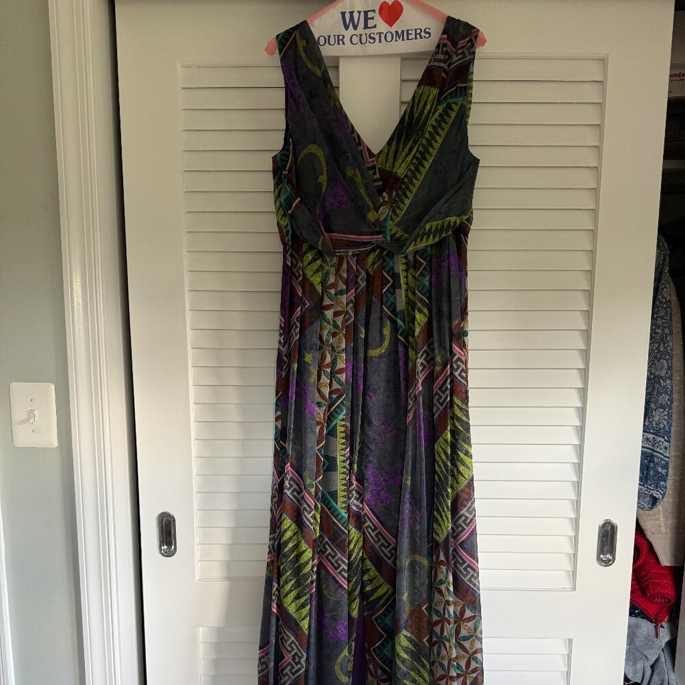 Matthew Williamson Silk Maxi Dress Size 14